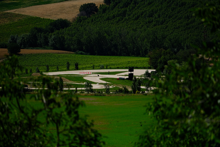 Ranch of Valentino rossi near Casa Monteluro