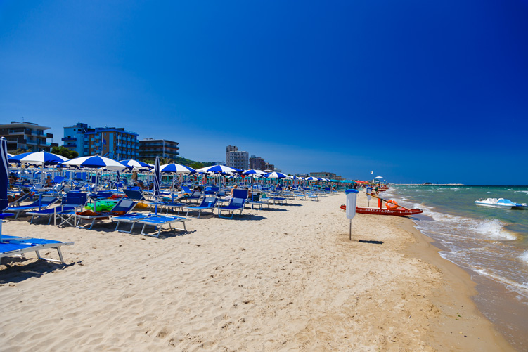 Equiped beaches