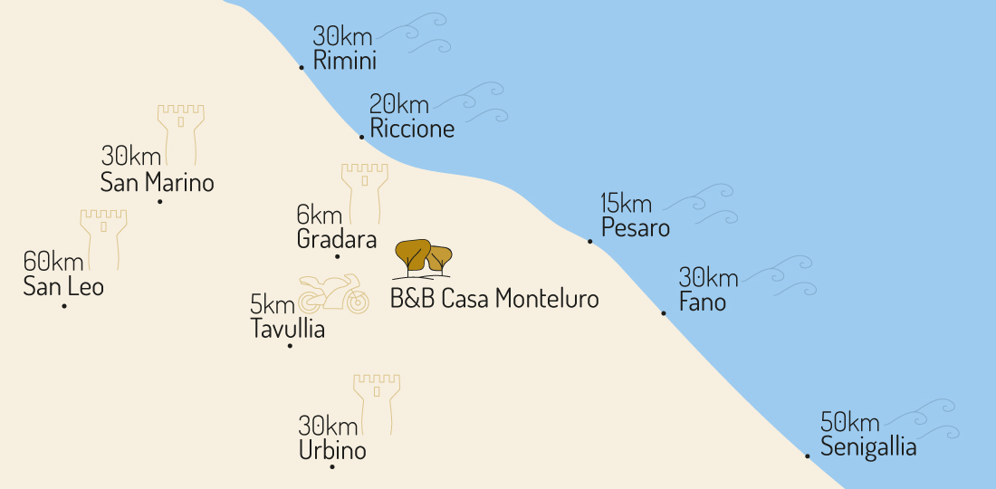 Maps STR. FRIULI, 18 61010 TAVULLIA PU